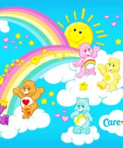 Care Bears Animated Serie Diamond By Numbers