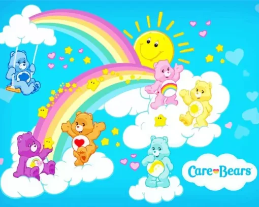 Care Bears Animated Serie Diamond By Numbers