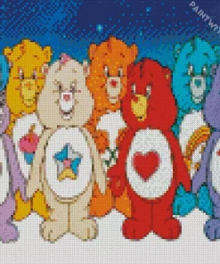 Care Bears Cartoon Diamond Paintings