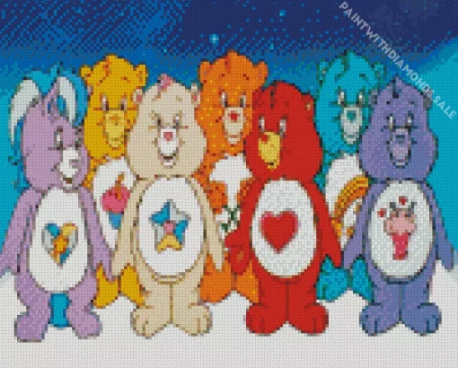 Care Bears Cartoon Diamond Paintings