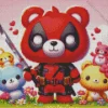 Care Bears Deadpool Diamond Paintings