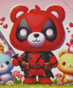 Care Bears Deadpool Diamond Paintings