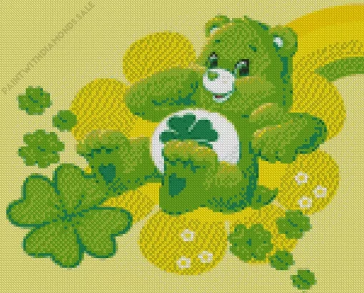 Care Bears Good Luck Bear Diamond Paintings