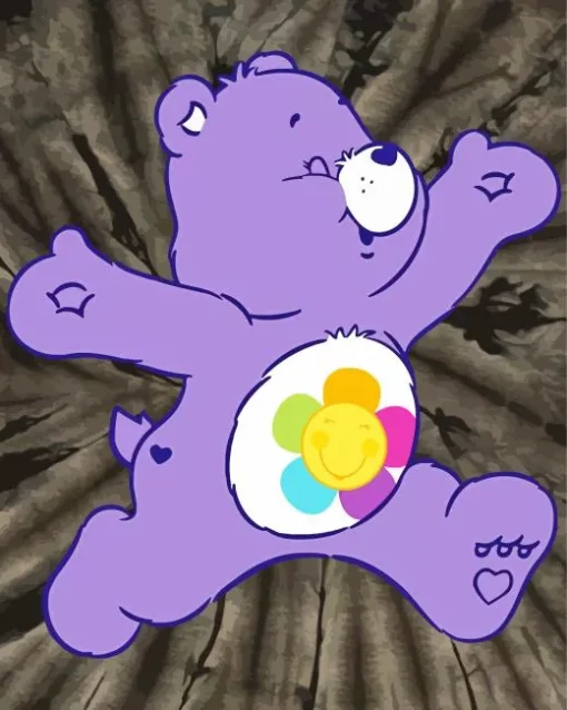 Care Bears Harmony Bear Diamond By Numbers