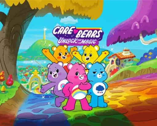 Care Bears Unlock The Magic Diamond By Numbers