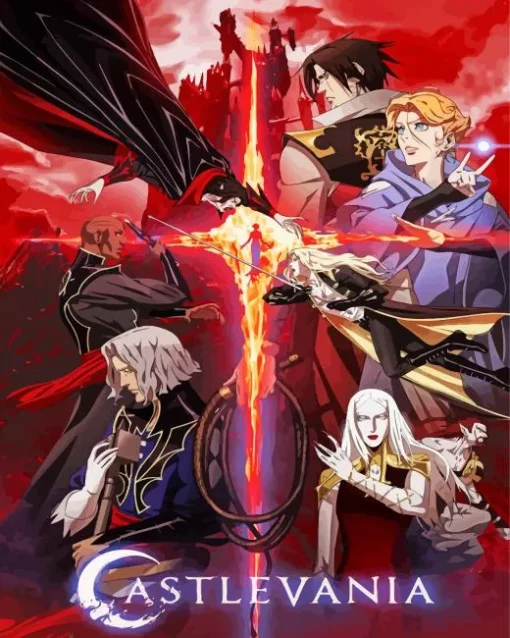 Castlevania Anime Series Diamond Painting