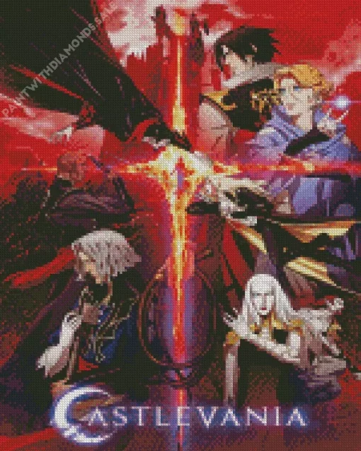 Castlevania Anime Series Diamond Painting