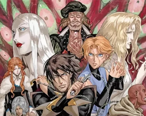 Castlevania Characters Diamond Painting