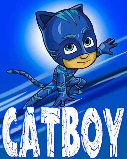 Catboy Poster Diamond Painting