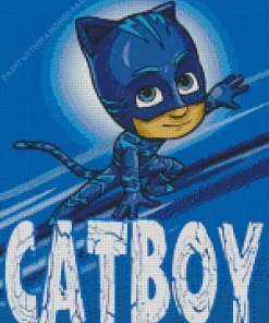 Catboy Poster Diamond Painting