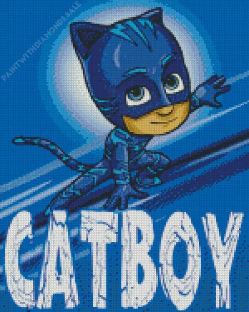 Catboy Poster Diamond Painting