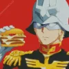 Char Aznable Mobile Suit Gundam Diamond Painting