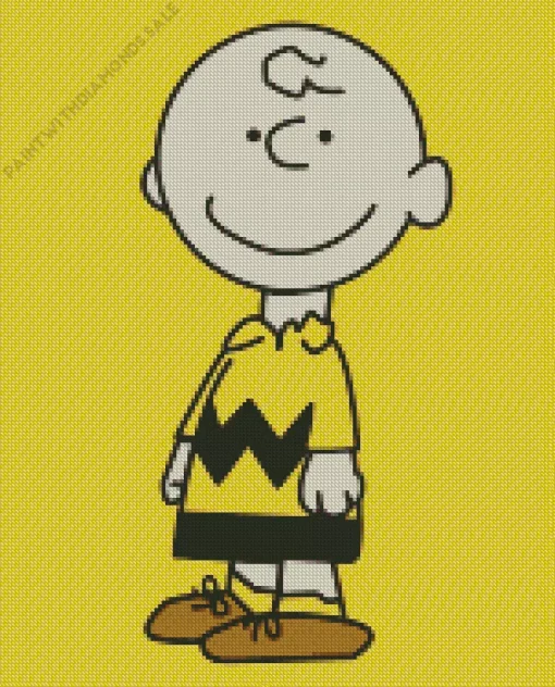 Charlie Brown In Peanuts Diamond Painting