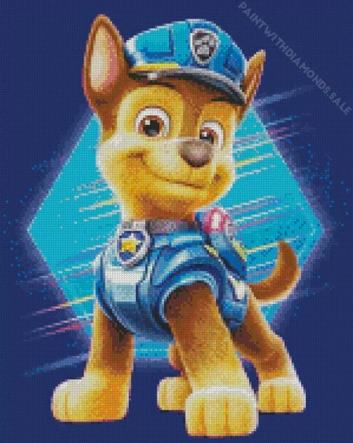 Chase Paw Patrol Diamond Paintings