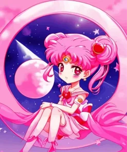 Chibiusa Sailor Moon Diamond With Numbers