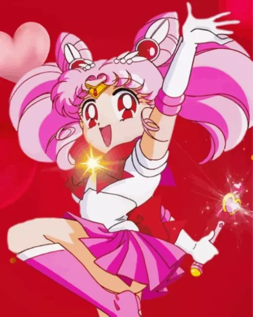 Chibiusa Character Diamond Painting