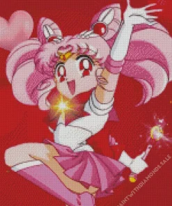 Chibiusa Character Diamond Painting