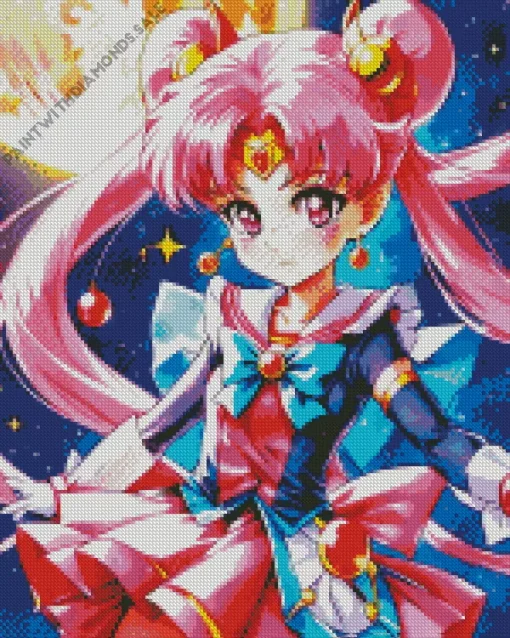 Chibiusa from sailor moon Diamond Dotz