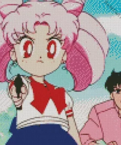 Chibiusa In Sailor Moon Diamond Painting