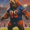 Chicago Bears Big Bear Diamond Paintings