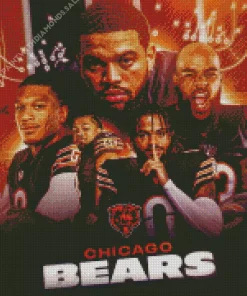 Chicago Bears Legends Diamond Paintings