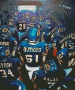 Chicago Bears Team Diamond Paintings