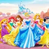 Cinderella with disney princesses Diamond Paintings