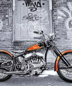 Classic harley davidson Diamond Paints