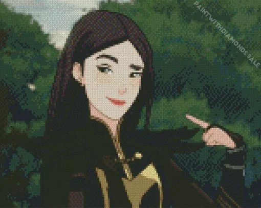 Claudia The Dragon Prince Diamond Painting