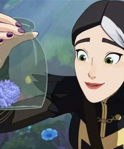 Claudia In The Dragon Prince Diamond Painting