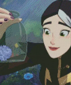 Claudia In The Dragon Prince Diamond Painting