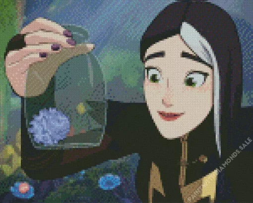 Claudia In The Dragon Prince Diamond Painting