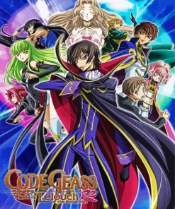 Code Geass Anime Diamond Painting