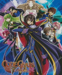 Code Geass Anime Diamond Painting