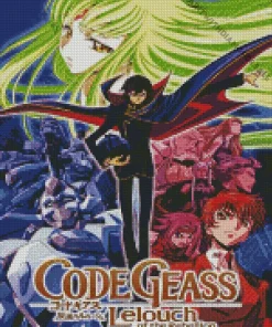 Code Geass Anime Series Diamond Painting