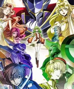 Code Geass Characters Diamond Painting