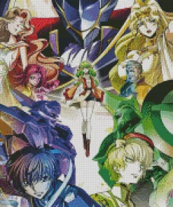 Code Geass Characters Diamond Painting