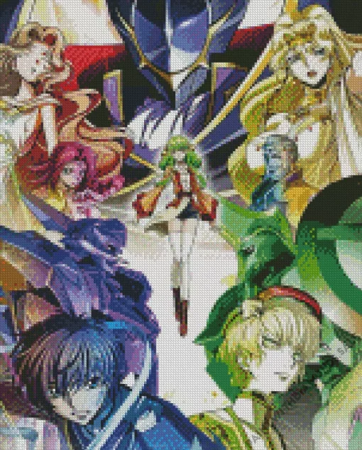 Code Geass Characters Diamond Painting