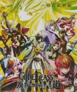 Code Geass Poster Diamond Painting