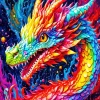 Colorful Dragon Art Diamond Paintings