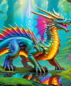 Colorful Dragon Diamond Paintings