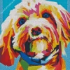 Colorful Cockapoo Diamond Painting