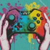 Colorful Gamepad Diamond Painting