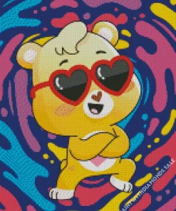 Cool Tenderheart Bear Diamond Paintings