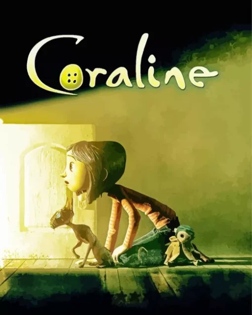 Coraline Animated Movie Diamond Paints