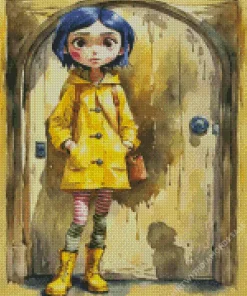 Coraline Jones Diamond With Numbers