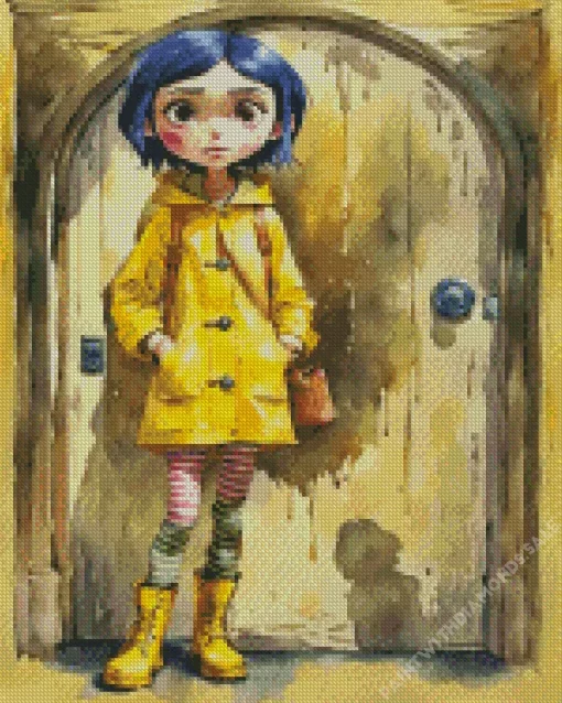 Coraline Jones Diamond With Numbers