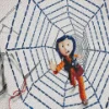 Coraline Animated Movie Diamond With Numbers