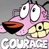 Courage The Cowardly Dog Poster Diamond Painting