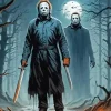 Creepy michael myers Diamond Paints